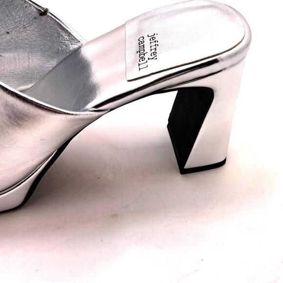 Jeffery Campbell Caviar Platform Slide Sandal - Size 10 - Picture 10 of 13